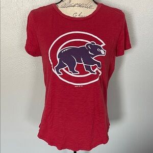 Tailgate Chicago Cubs “Take Me Out to the Ballgame” Red Tee Sz M